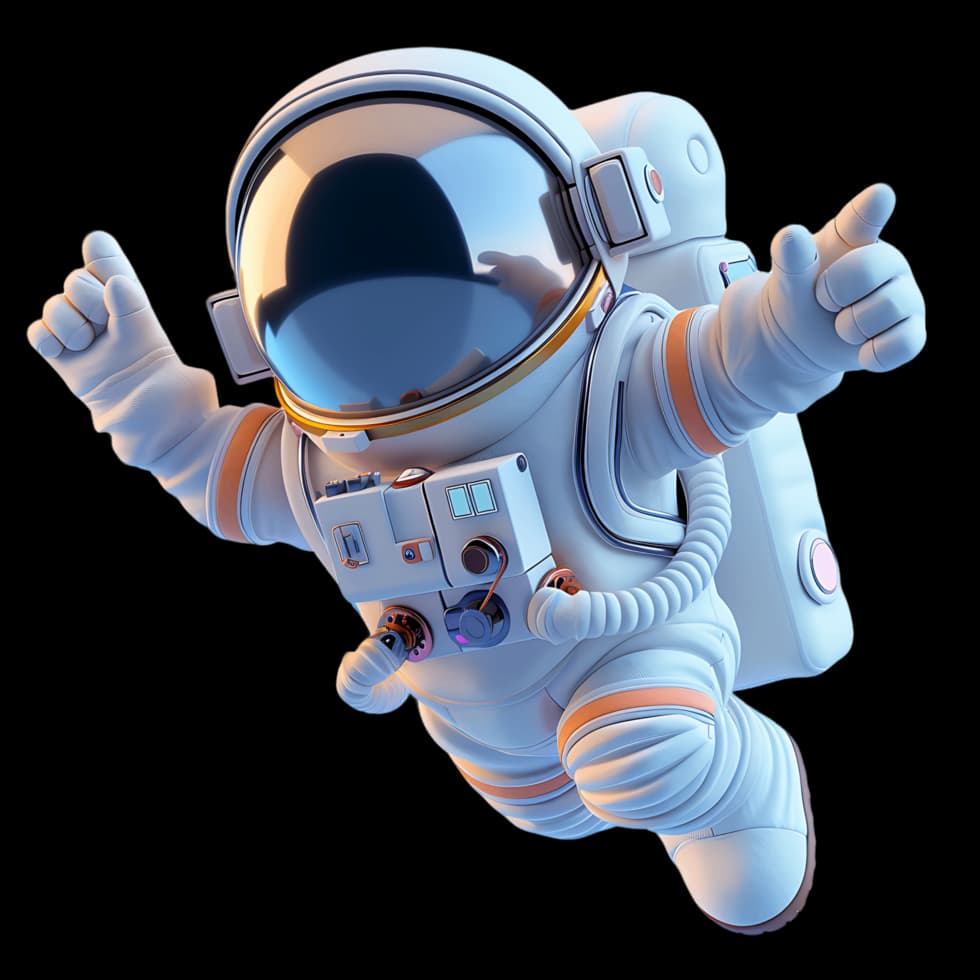 Astronaut illustration
